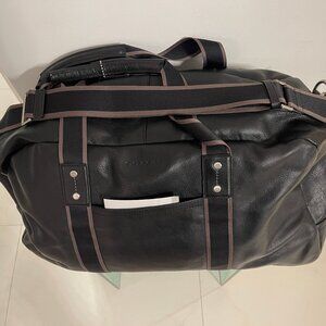 Dark Brown Coach Weekend Duffel Bag